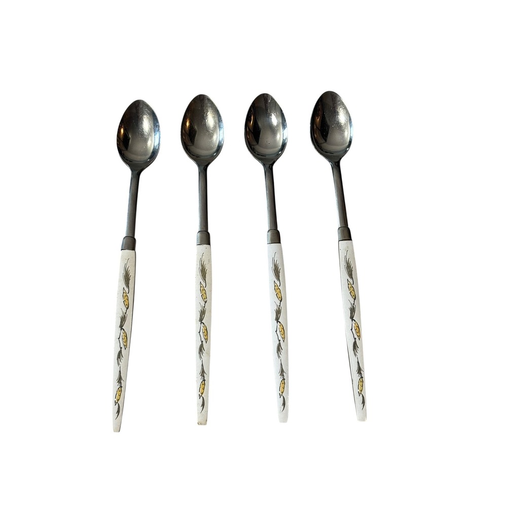 Vintage MCM Epic Japan WheatTeaspoons - Set of 4
